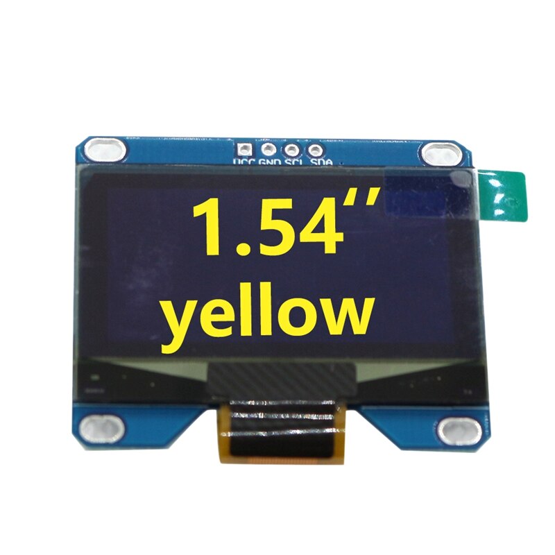 Ҹ 1.54 ġ OLED  4  128x64 I2C ̽ ÷ ȭ